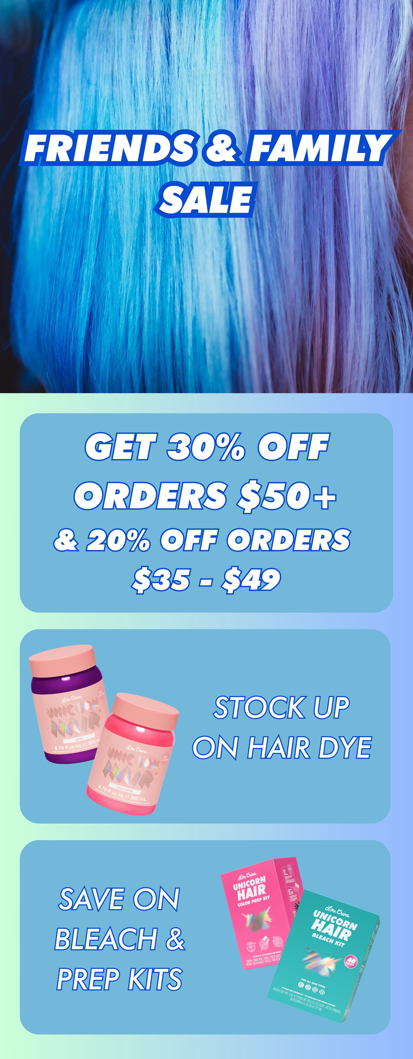 Friends & Family Sale
