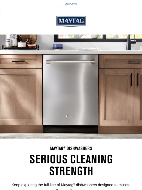 Keep shopping for powerful dishwashers