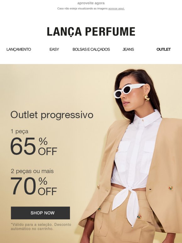 Até 70%OFF nas peças mais desejadas
