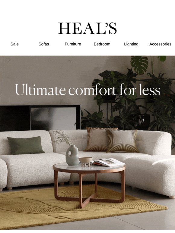 Plush, elegant, up to 30% off