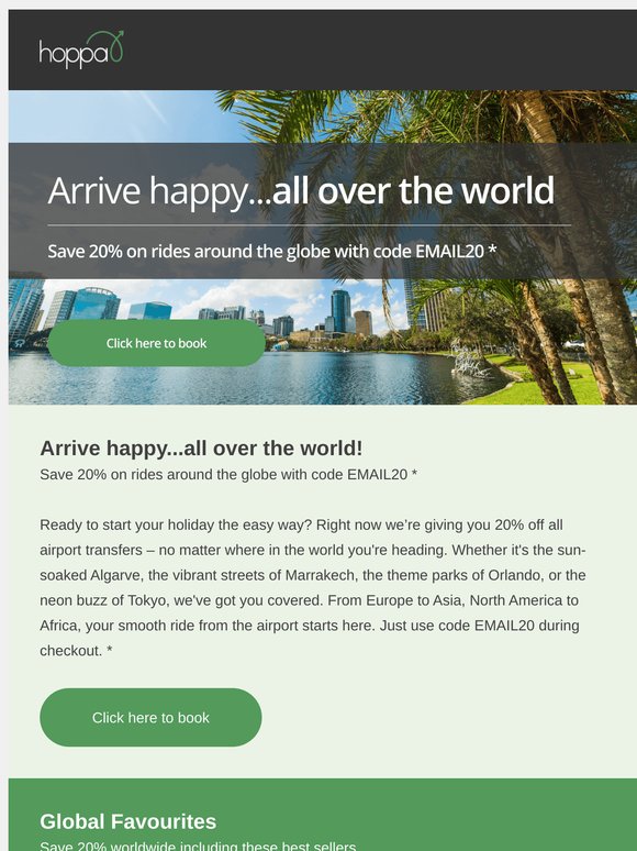 Arrive happy...all over the world 🌎