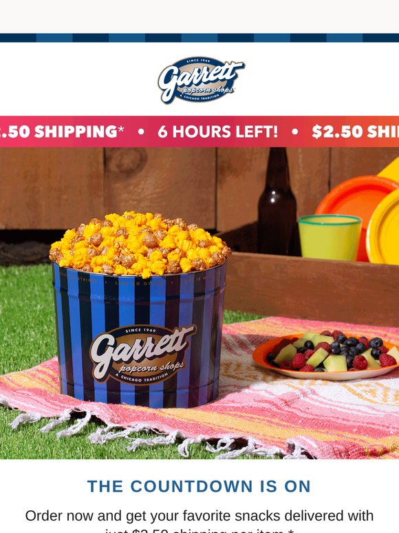 6 HOURS LEFT: $2.50 Shipping 📢