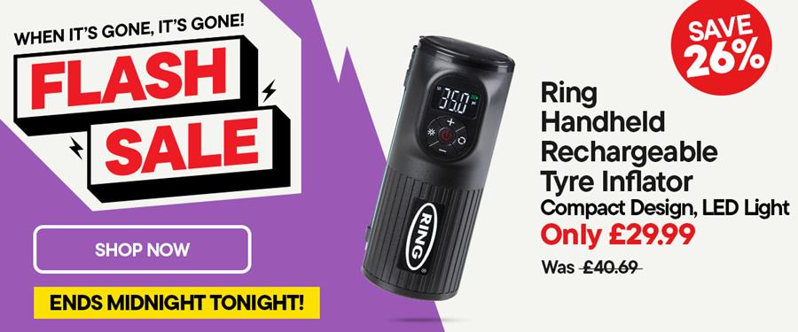 Flash Sale - Ring Tyre Inflator