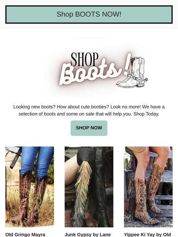 Need new boots?