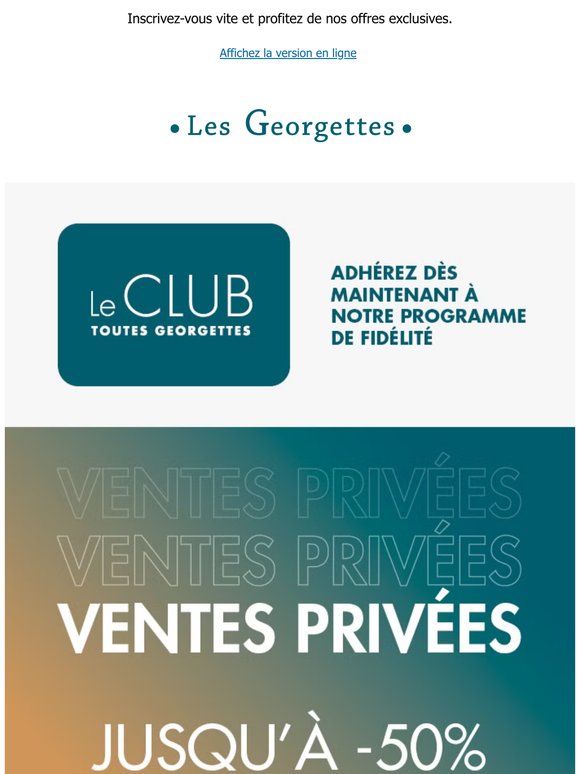 [Ventes Privées] Adhérez au Club pour en profiter
