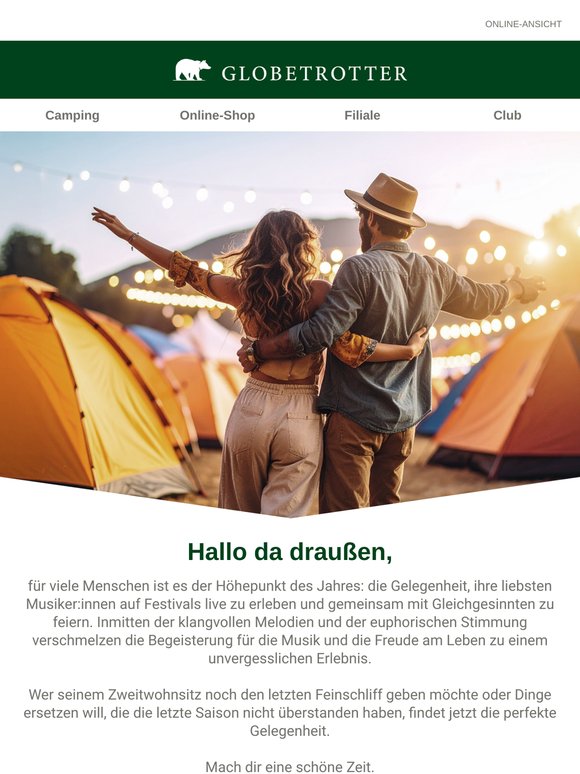 Schlafen, wo die Musik spielt 🎶🎸🎵?