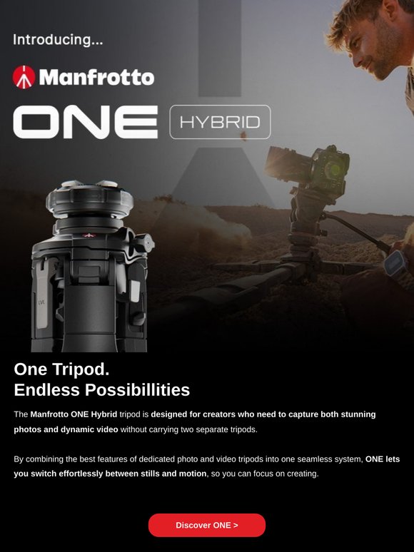 Introducing Manfrotto ONE Hybrid