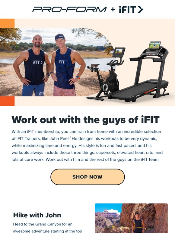 Wanna build muscle like iFIT Trainer John Peel?