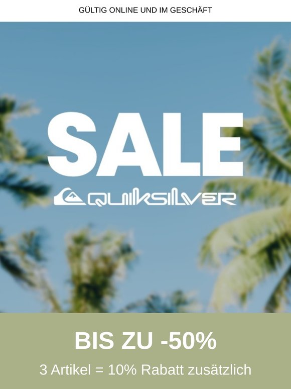 Bis zu 50% Rabatt im Sommer-Sale!