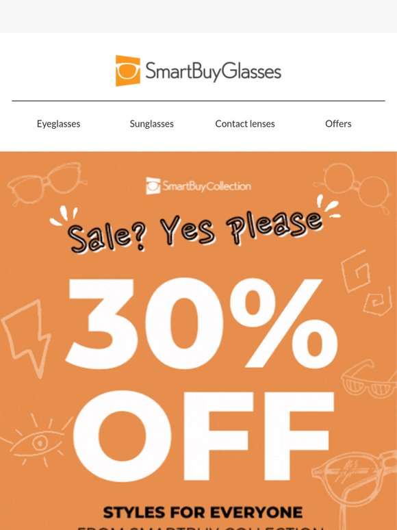 30% off SmartBuy favourites ✨