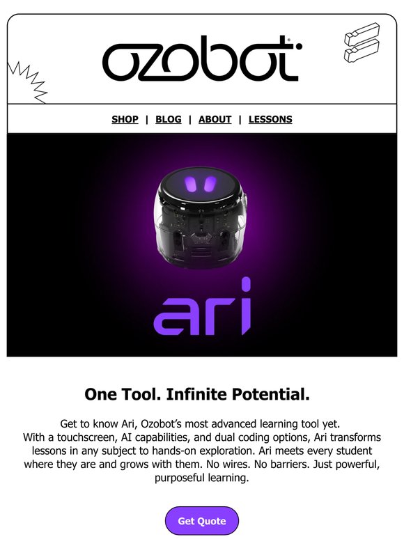 Start coding & creating with Ari | Now available!