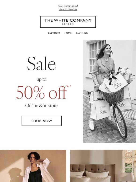Up to 50% off now