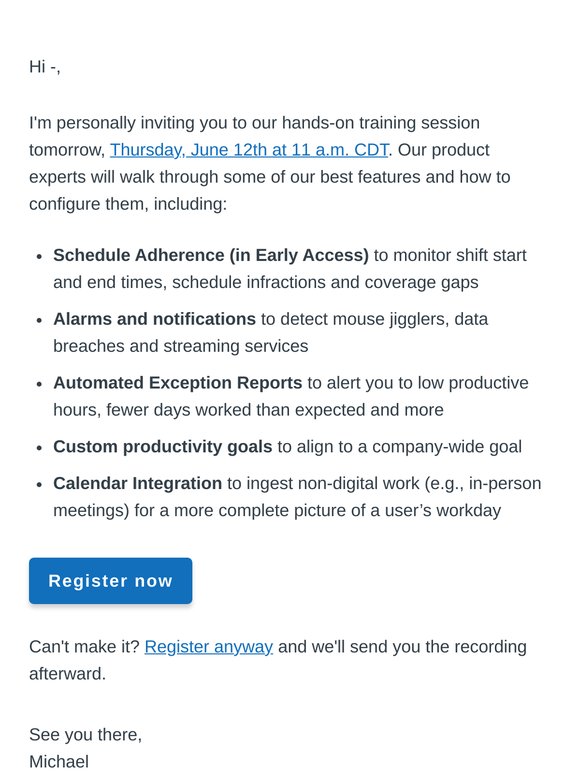 Tomorrow: Learn how to configure ActivTrak like a pro