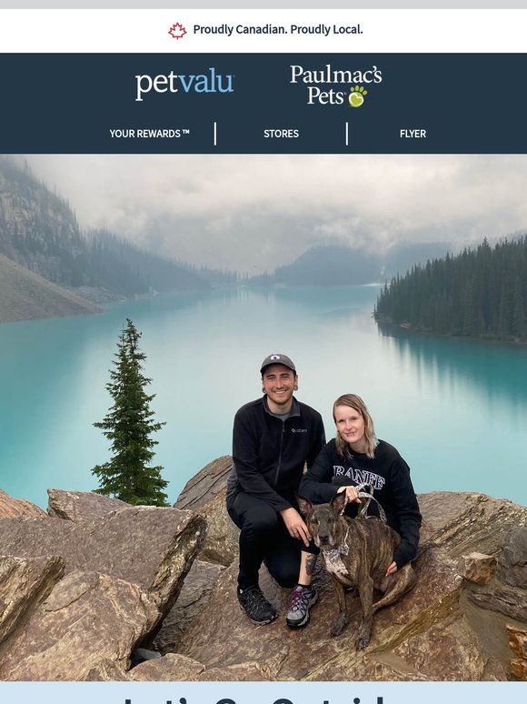 Inspiring ideas to get you outside and enjoying the great Canadian summer with your pet.