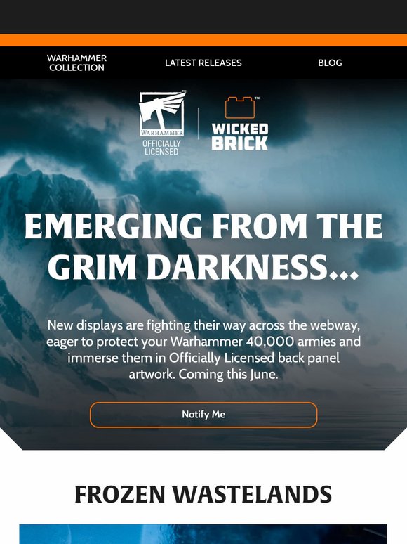 Emerging From The Grim Darkness...