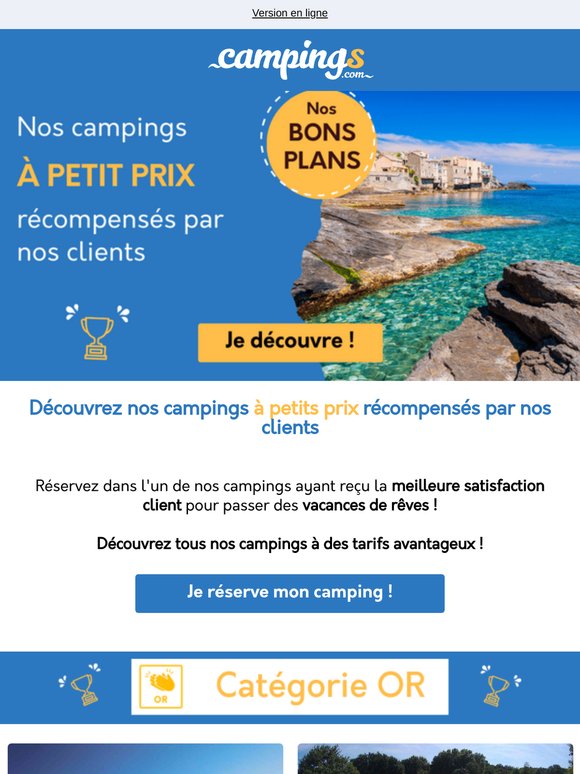 Campings à petit prix : nos offres exclusives