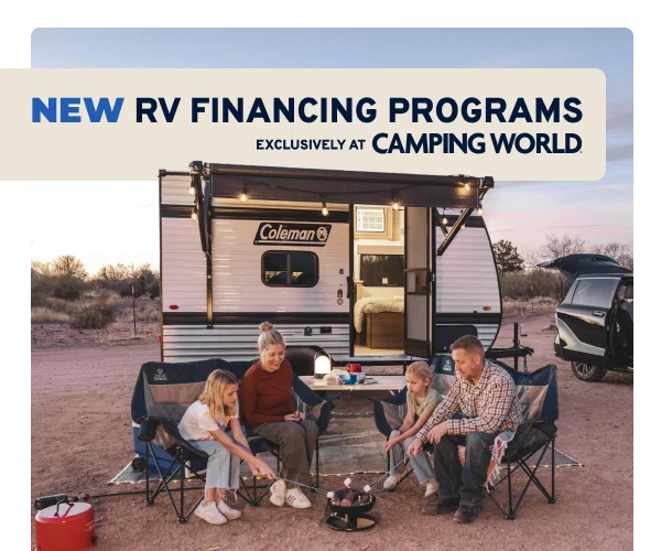 New RV Financing Program exclusively at Camping World