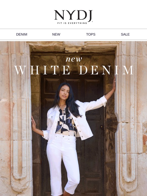 MORE White Denim Added!