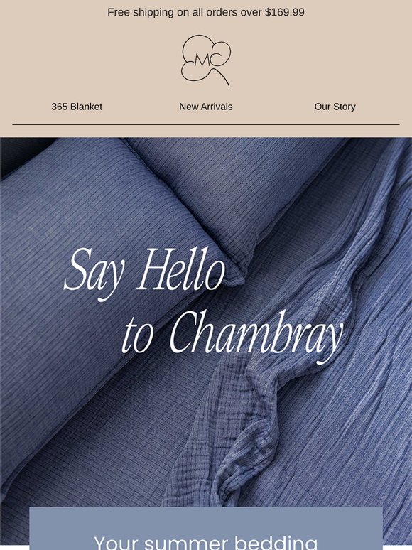 NEW! ⭐ Long Awaited Chambray Is Here!