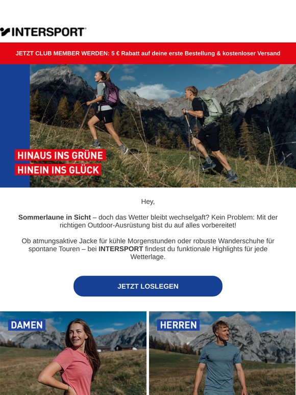 Bereit für den Sommer? So bleibst du draußen flexibel!