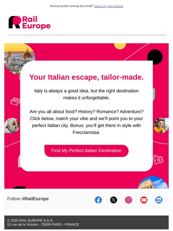 What’s your Italy vibe? We’ve got a city for that.