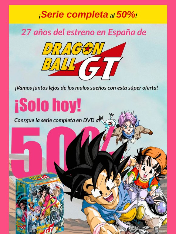 📼 Antes rebobinabas las cintas de Dragon Ball GT