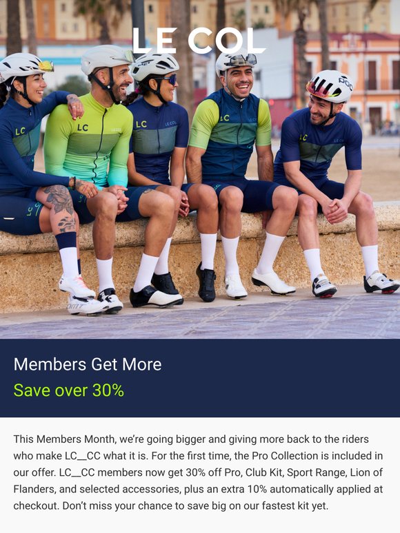 New Pro Collection Lines: Members Save Over 30%