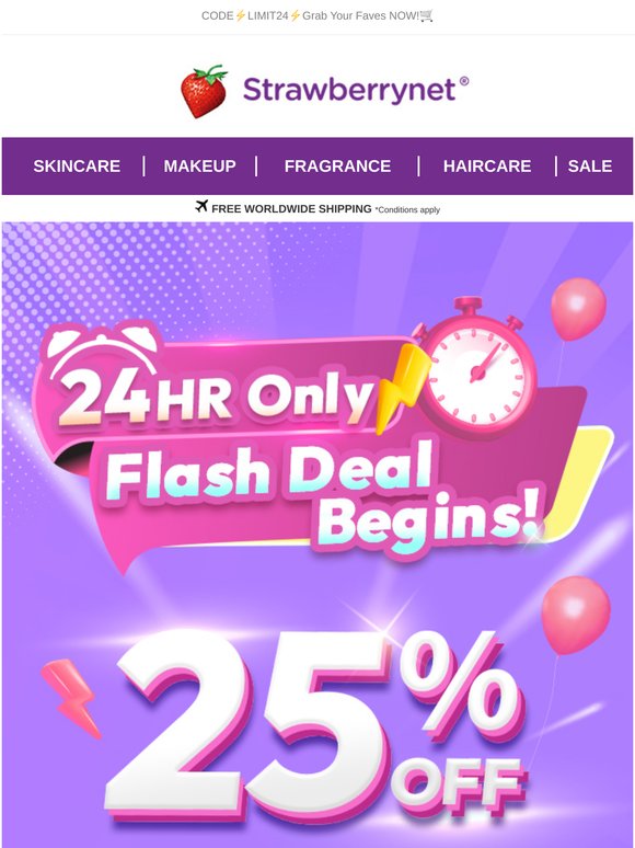 25% Off💥24-Hour ONLY🎊