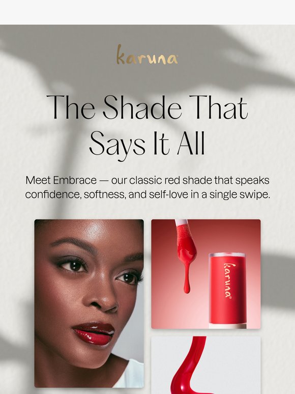 One Red Swipe. Pure Confidence 💄