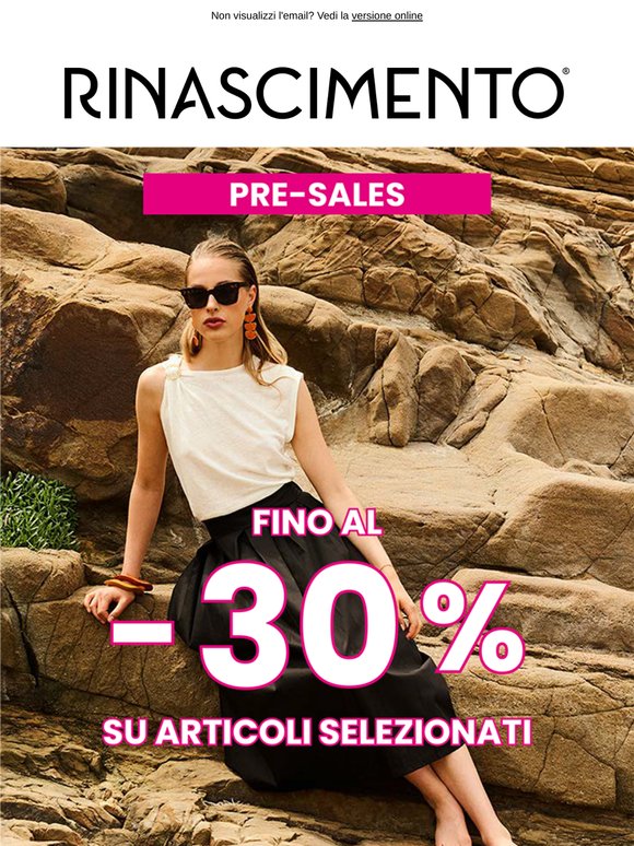 Cosa ne dici di uno sconto fino a -30%?