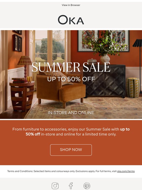 Our Summer Sale is Here