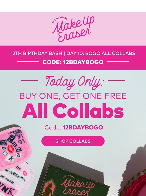 Day 10: Collabs All Buy 1, Get 1 Free! 💖