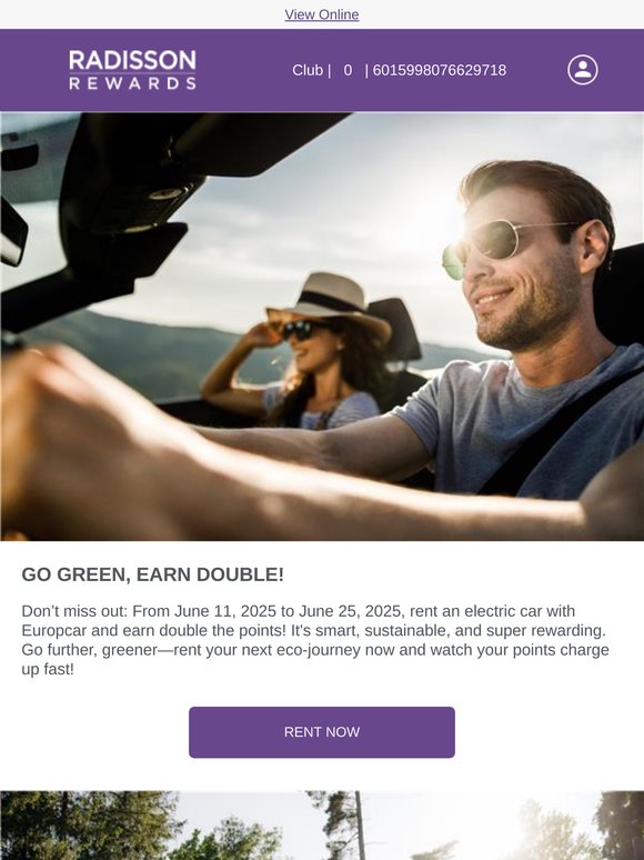 Go green, earn double!