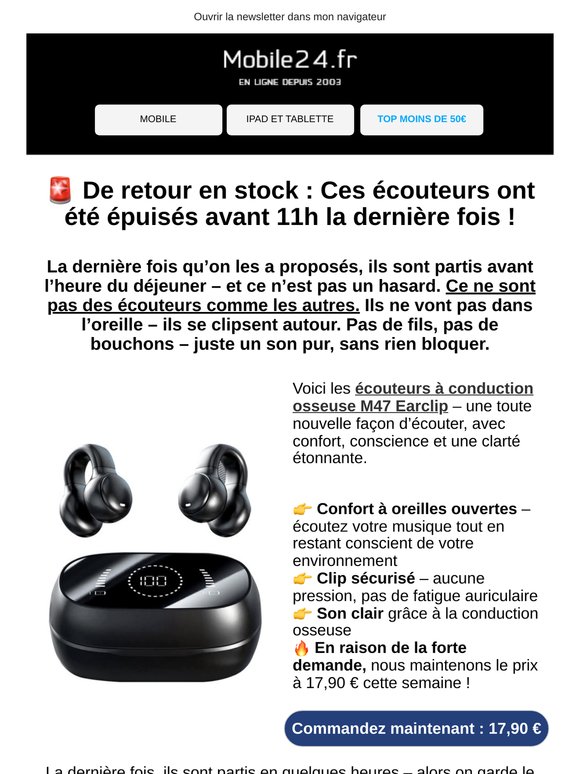 Épuisés avant 11h la dernière fois 😮