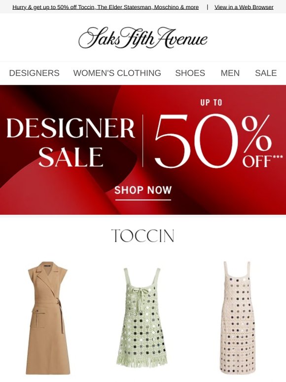 Get up to 50% off top brands (before they sell out) + Recommendations just for you
