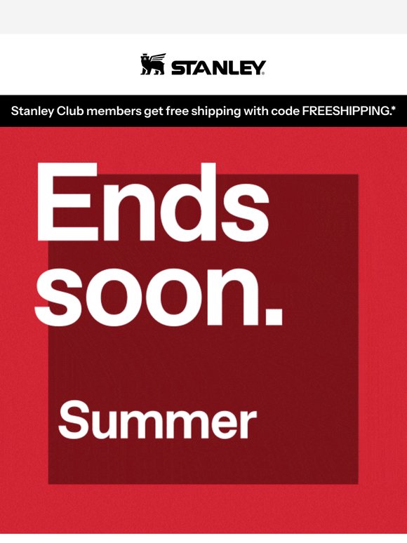 Summer Sale Ends Tomorrow