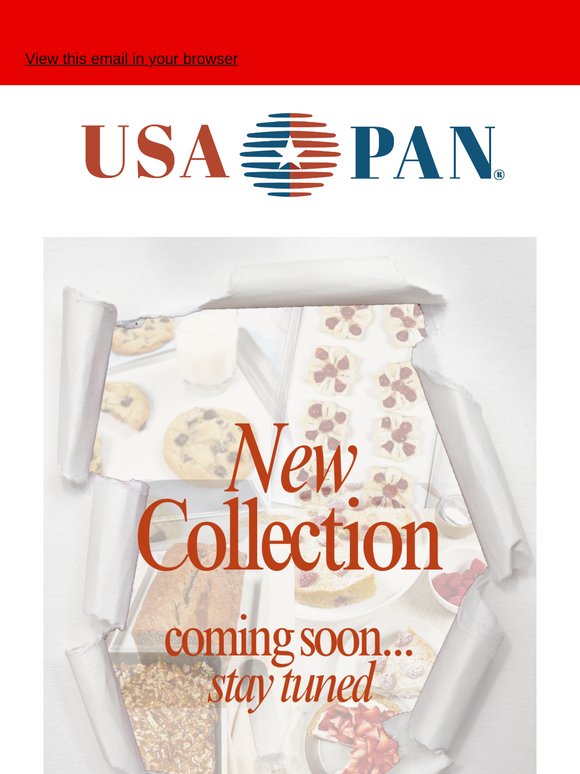 Baking Bliss Awaits: USA Pan's New Collection Soon!