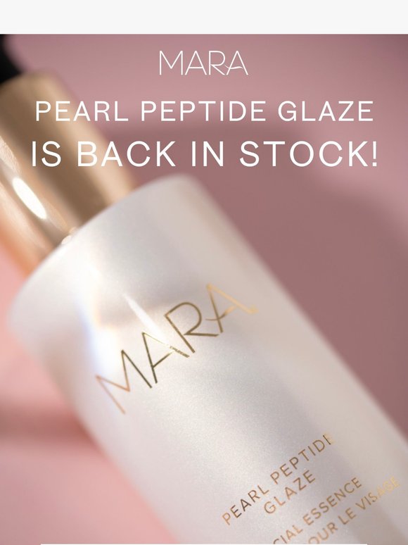 PEARL PEPTIDE IS BACK IN STOCK