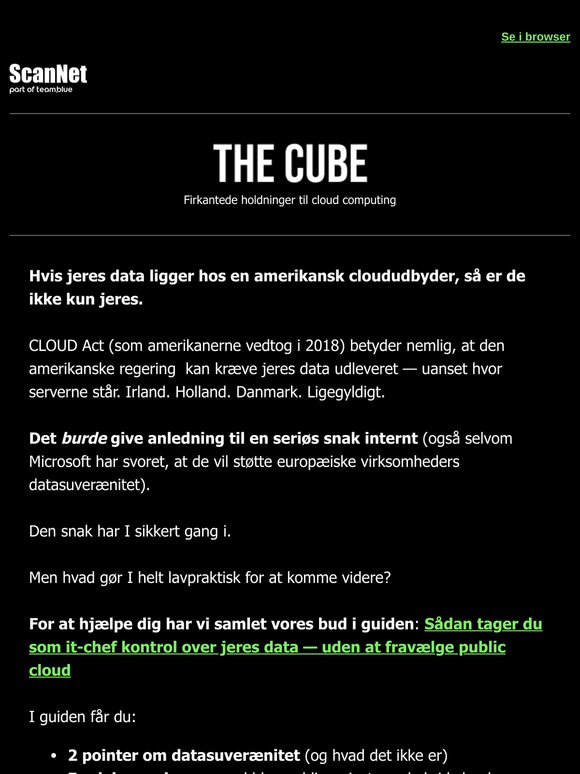 Sådan tager du kontrol over jeres data — uden at fravælge public cloud