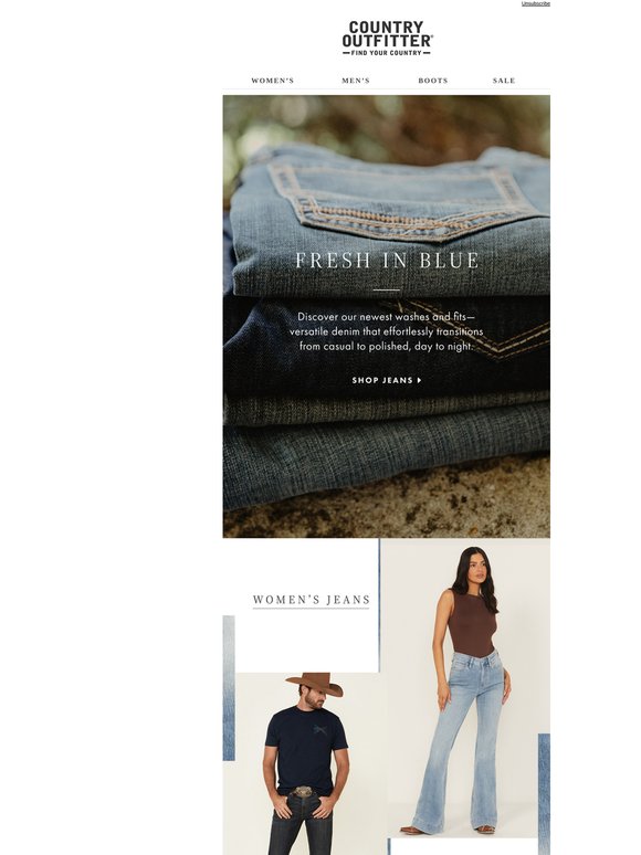 New Denim In Fresh Styles