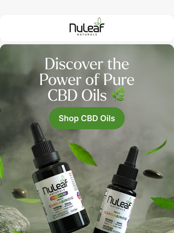 Unlock Your Best Self with NuLeaf Naturals 🌱
