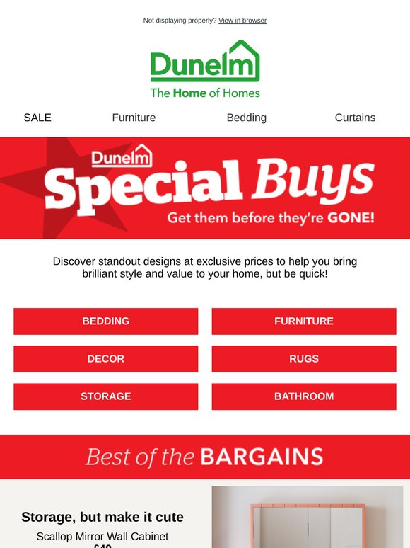 Snap up our Special Buys