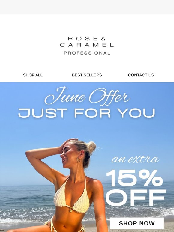 Extra 15% Off Starts Now 💸