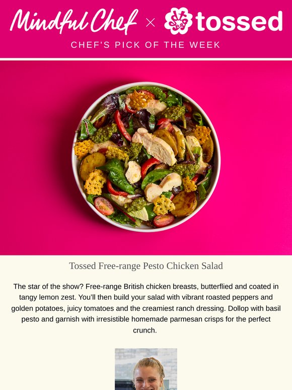 Get 30% off next week's menu