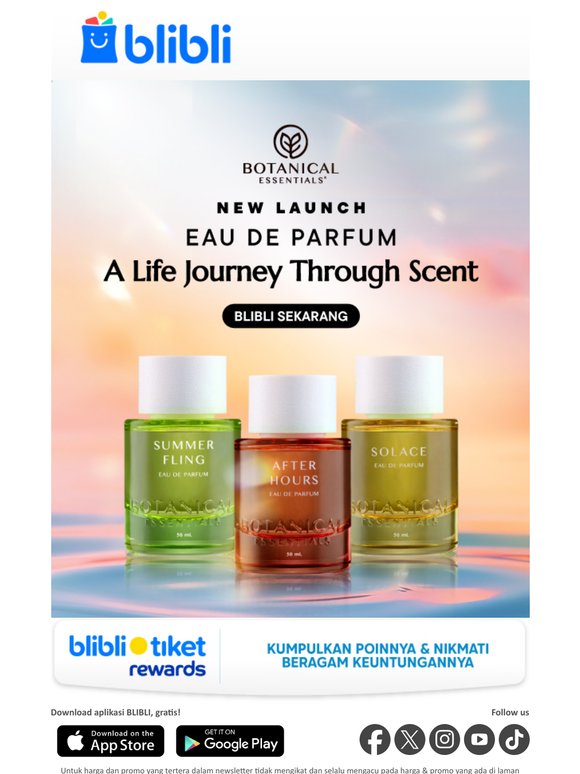 😍Nikmati Sensasi Baru &  Aroma Unik dari Botanical Essentials Eau De Parfum🪷👇
