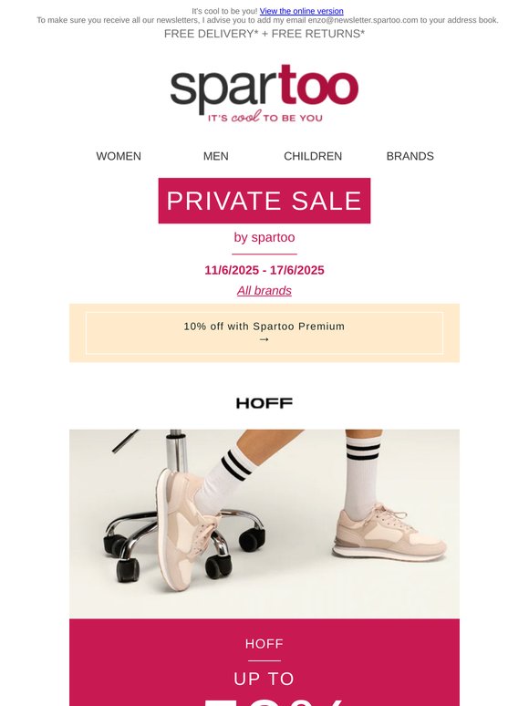 ✨Give in! Up to 50% off Casual Attitude, BOTD, HOFF, Gabor and Versace Jeans Couture with free delivery