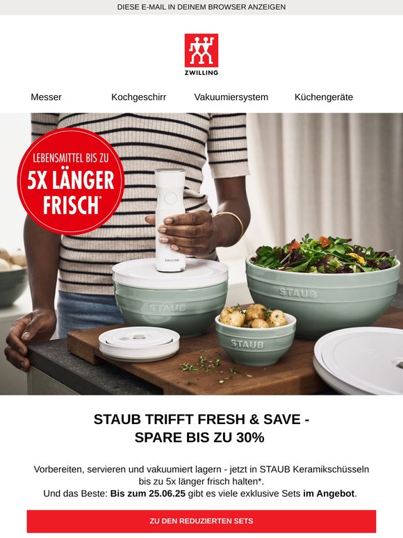 Spare bis zu 30%: Keramik und Vakuum jetzt vereint