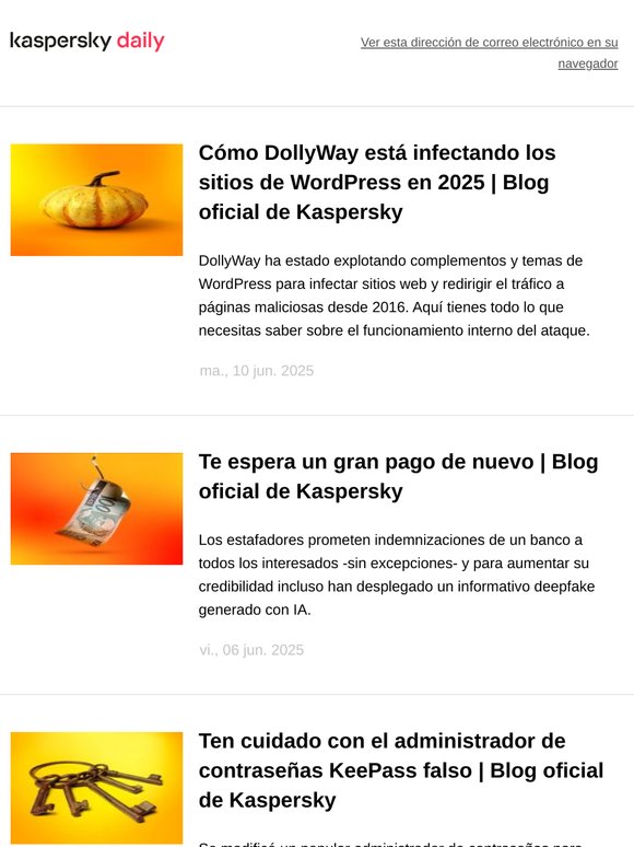 Blog oficial de Kaspersky