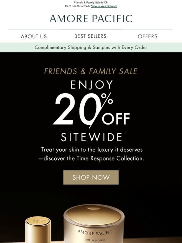 Luxury Looks Good on You—20% Off Time Response Collection