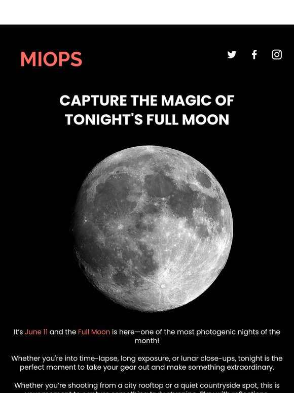 🌕 Full Moon Tonight — Let’s Shoot Something Magical 📸